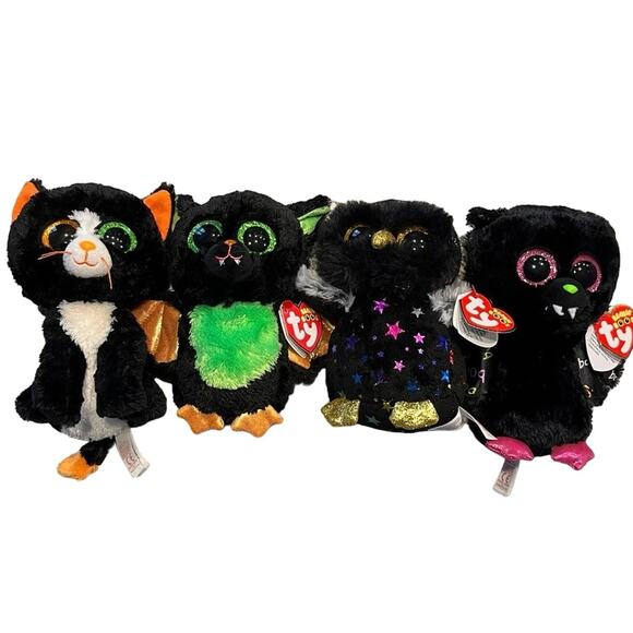 Ty Beanie Boos Black Collection Plush - Picture 1 of 7